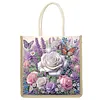 DIY Diamond Painting Linen Tote Bag
