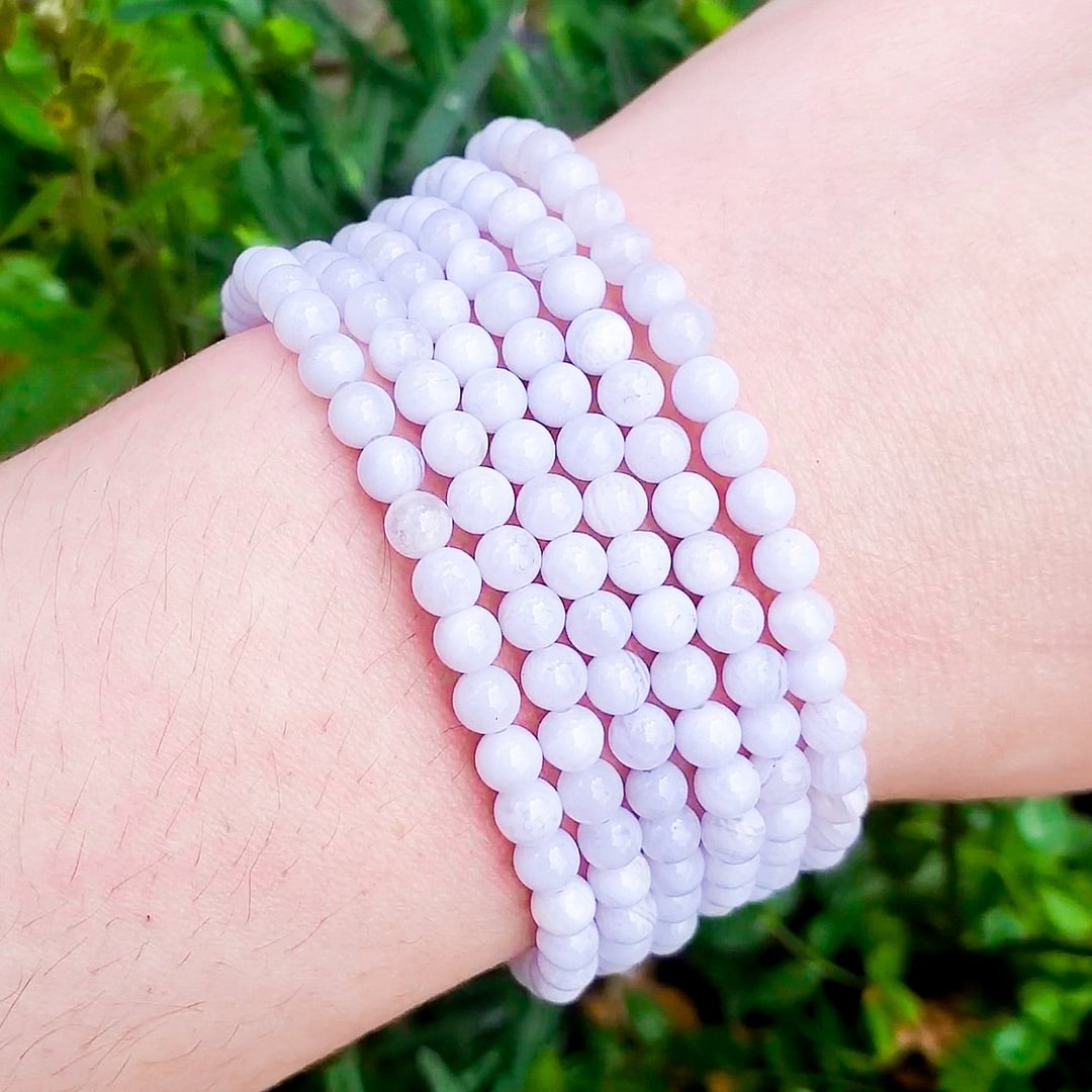 Blue Lace Agate Bracelet
