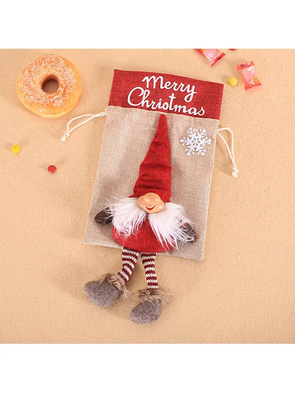 Christmas Faceless Doll Kid Gift Candy Bag-elleschic