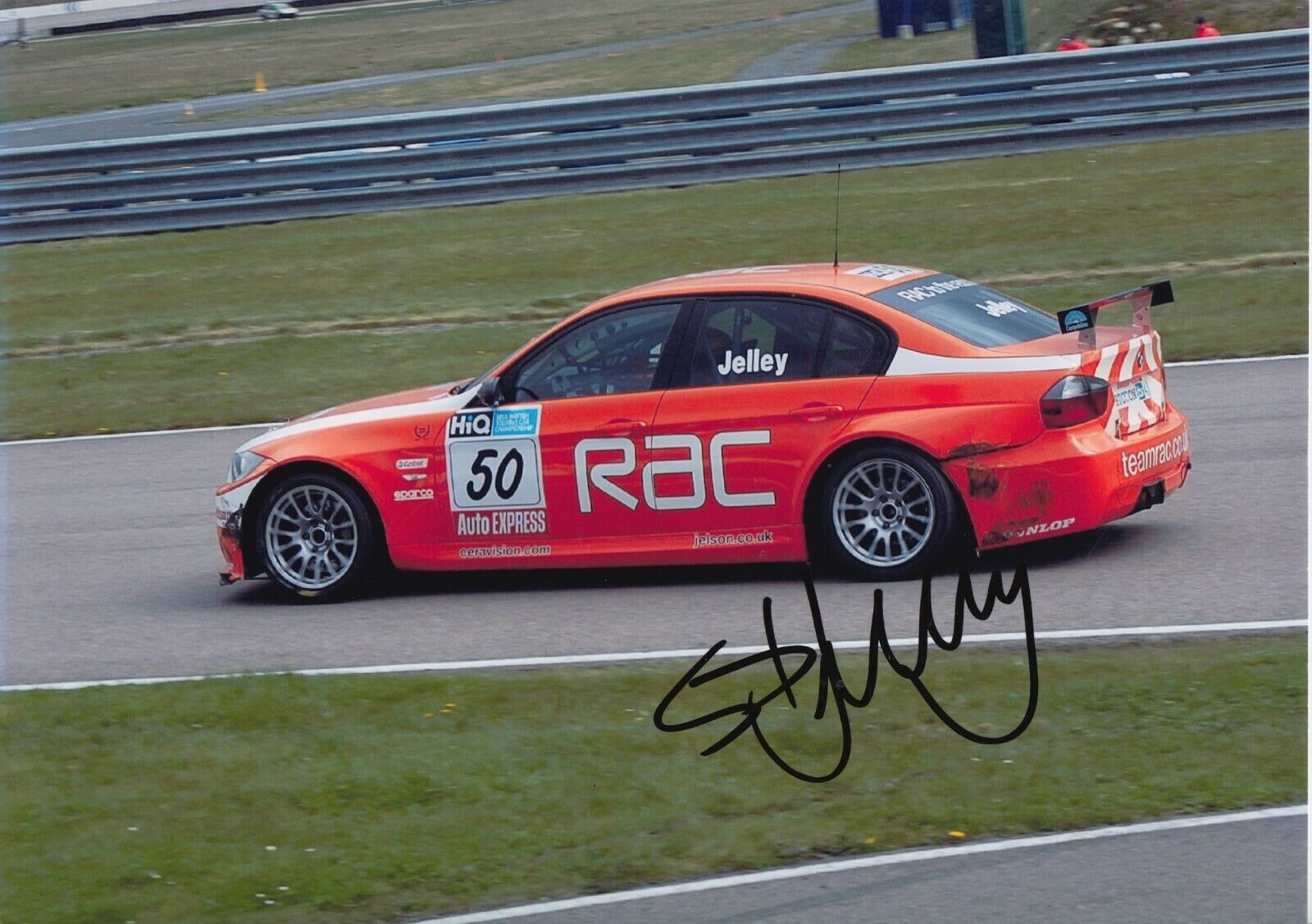 Stephen Jelley Hand Signed 12x8 Photo Poster painting - Touring Cars Autograph.