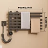 Intelligent Electric Towel Rack Drying Bathroom Heating Sterilizer Home Bathroom Punch-Free Bath Towel Rack Storage Rack