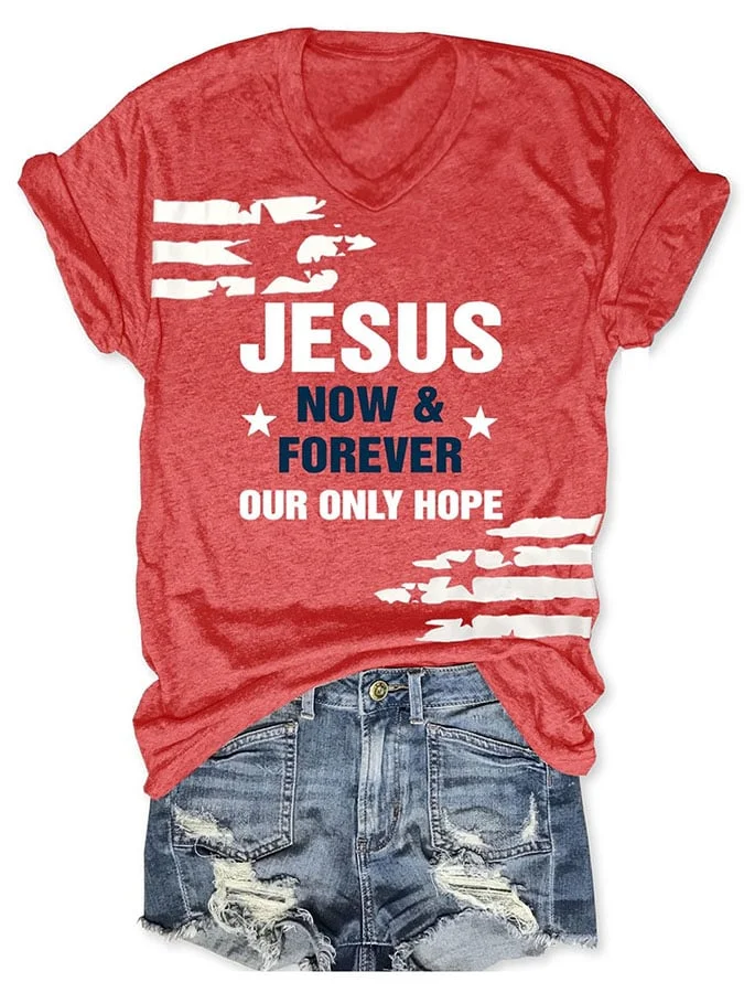 Women's Faith Print T-Shirt socialshop