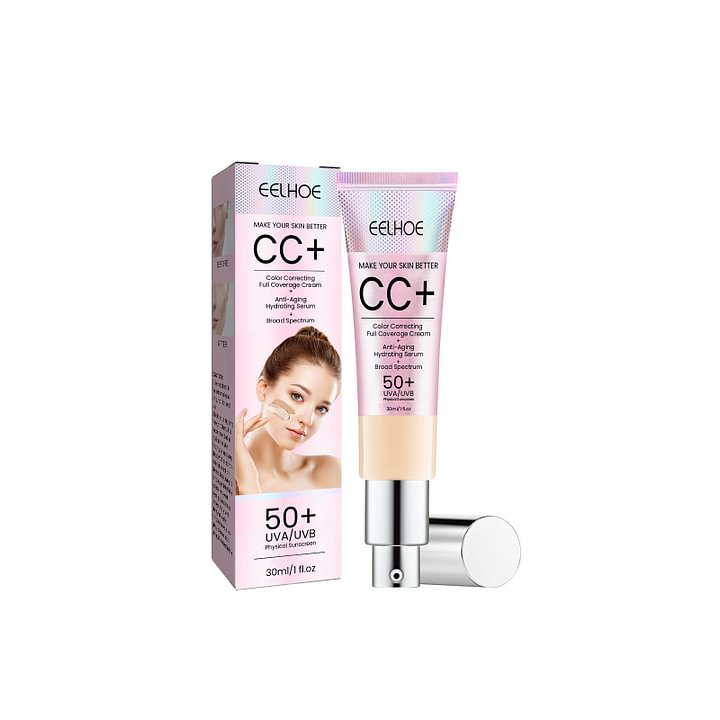 CC+ Cream Illumination SPF50 w/ Luxe Brush Makeup