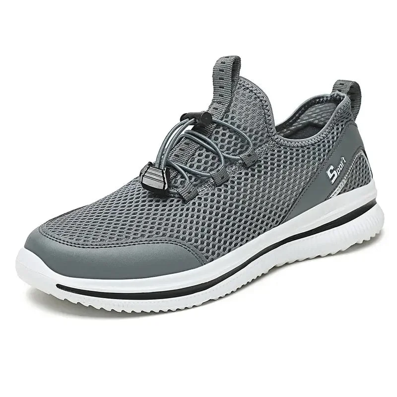 Summer Mesh Men Shoes Casual Lightweight Sneakers Men Fashion Slip on Mens Loafers Breathable Walking Shoes Zapatillas Hombre