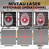 Niveau &agrave; Bulle 4 en 1 laser polyvalent avec Lignes Crois&eacute;es