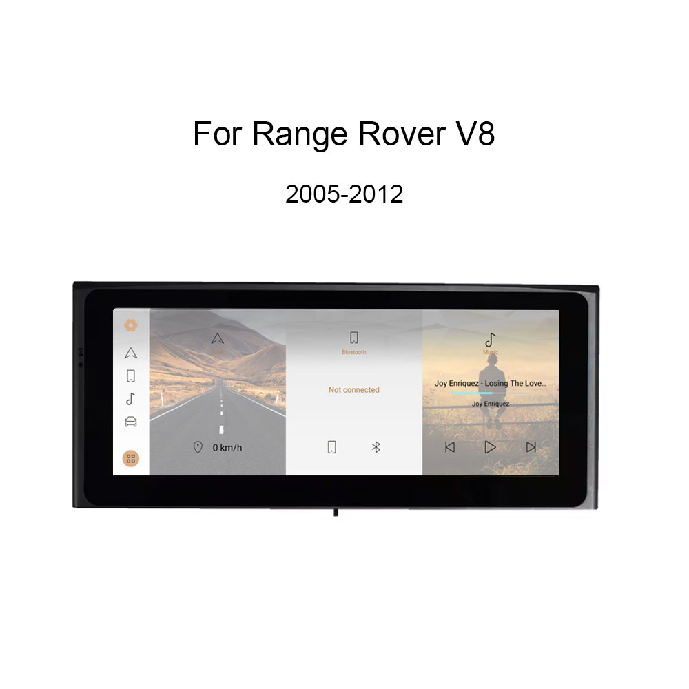10,25 Zoll Android Auto GPS Bildschirm Upgrade Multimedia Player f&uuml;r Land Range Rover V8