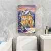 Diamond Painting-DIY Full Round Drill Christmas Eve(60*40 CM)