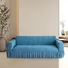 Sofa Cover with Elastic Bottom & Skirt Cushion Couch Cover for Living Room Hotel