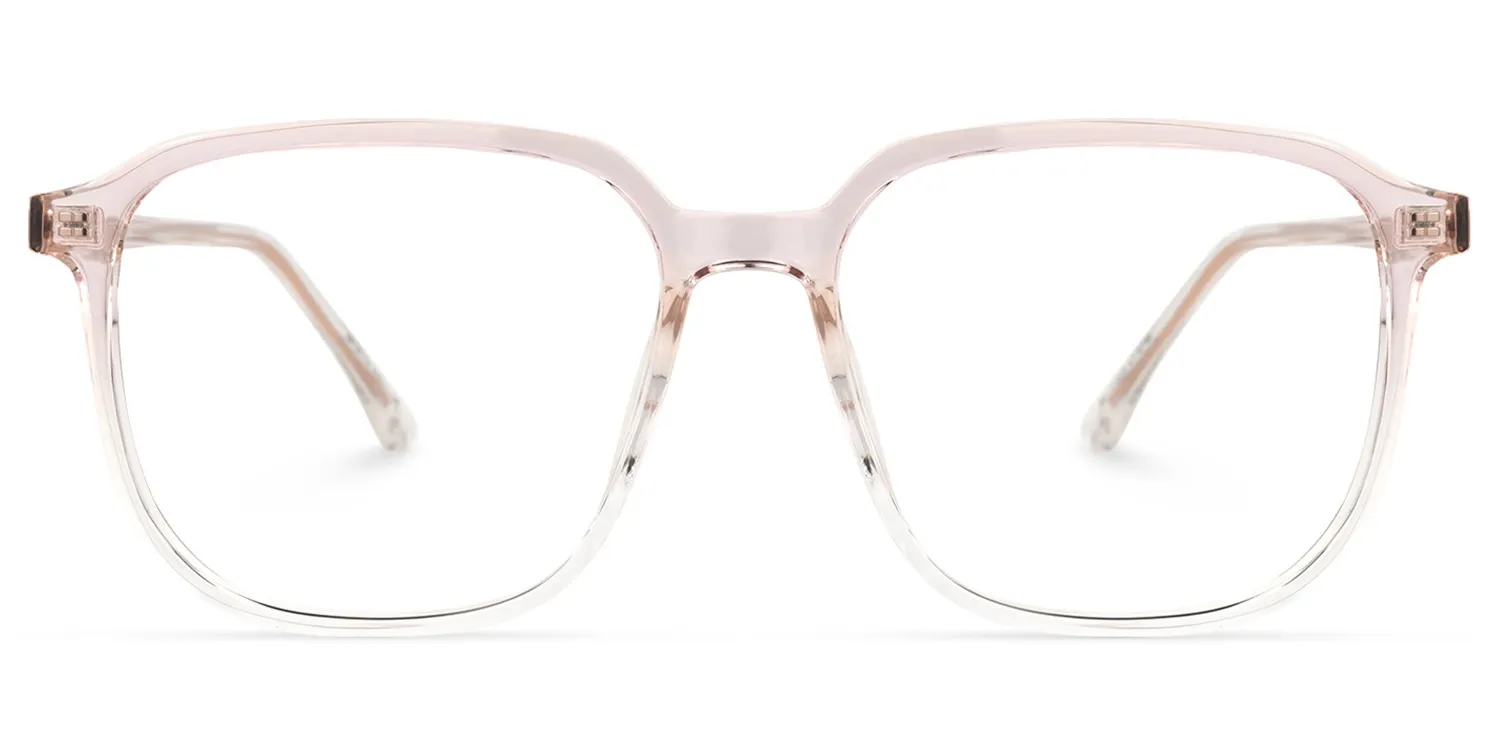 Lisette Rosa Rechteckig Brille Rosa
