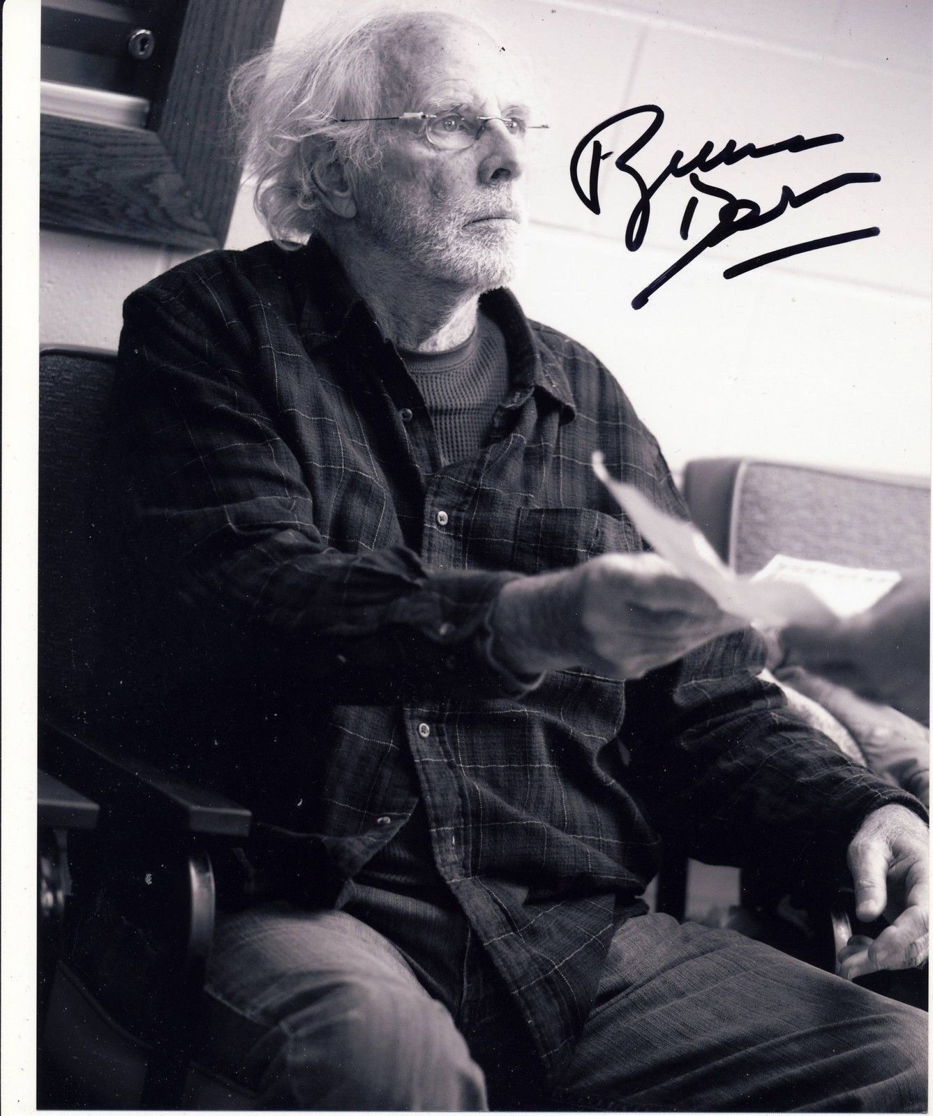 Bruce Dern Autograph NEBRASKA Signed 10x8 Photo Poster painting AFTAL [4018]