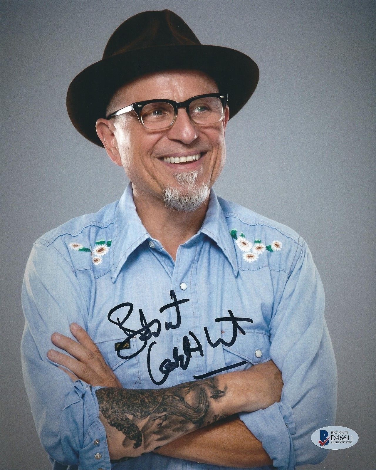 Bobcat Goldthwait Signed 8x10 Photo Poster painting *Comedian *Actor BAS Beckett D46611