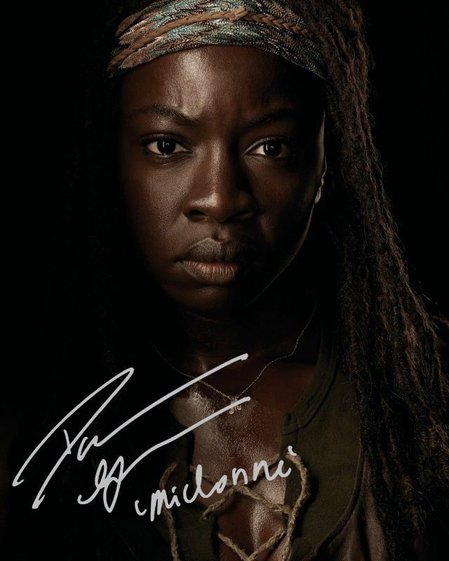 Danai Gurira - The Walking Dead Autograph Signed Photo Poster painting Print