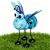 Solar Bees Lights Solar LED Garden Lights Waterproof Cute Ant Statue Garden Decor 3D Metal Ants Art Decor for Garden Backyard Table Wall Decor