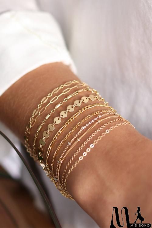 MidiSono - Chain Layer Bracelet