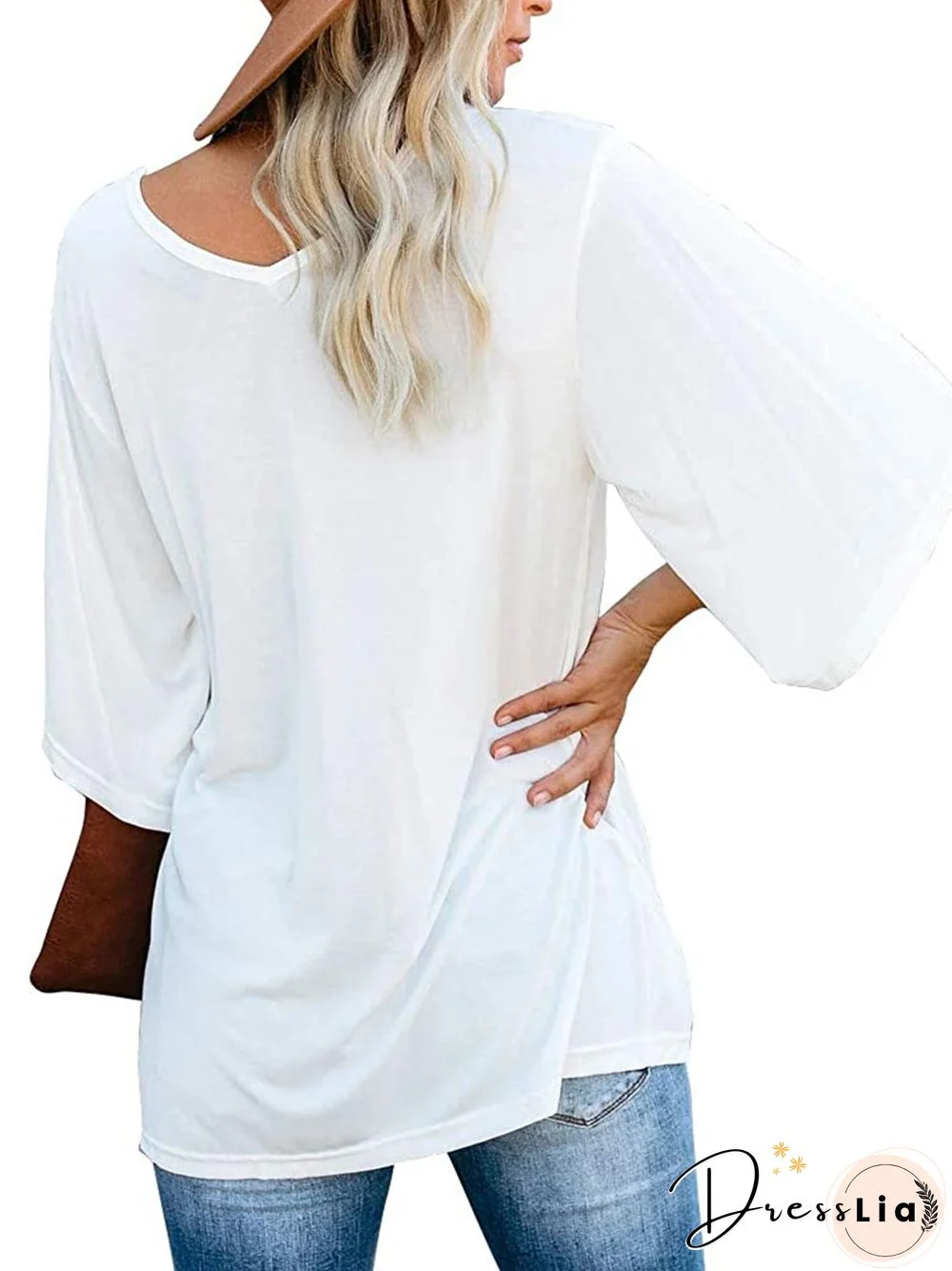 Half Sleeve Vintage Shift T-shirt