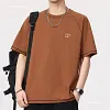 Men's Plus Size Short Sleeve T Shirt Lightweight Breathable Streetwear Summer Casual