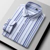 Business casual pinstripe shirt