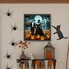 Halloween Begleiter - Rundbohrer Diamantmalerei - 40*40cm