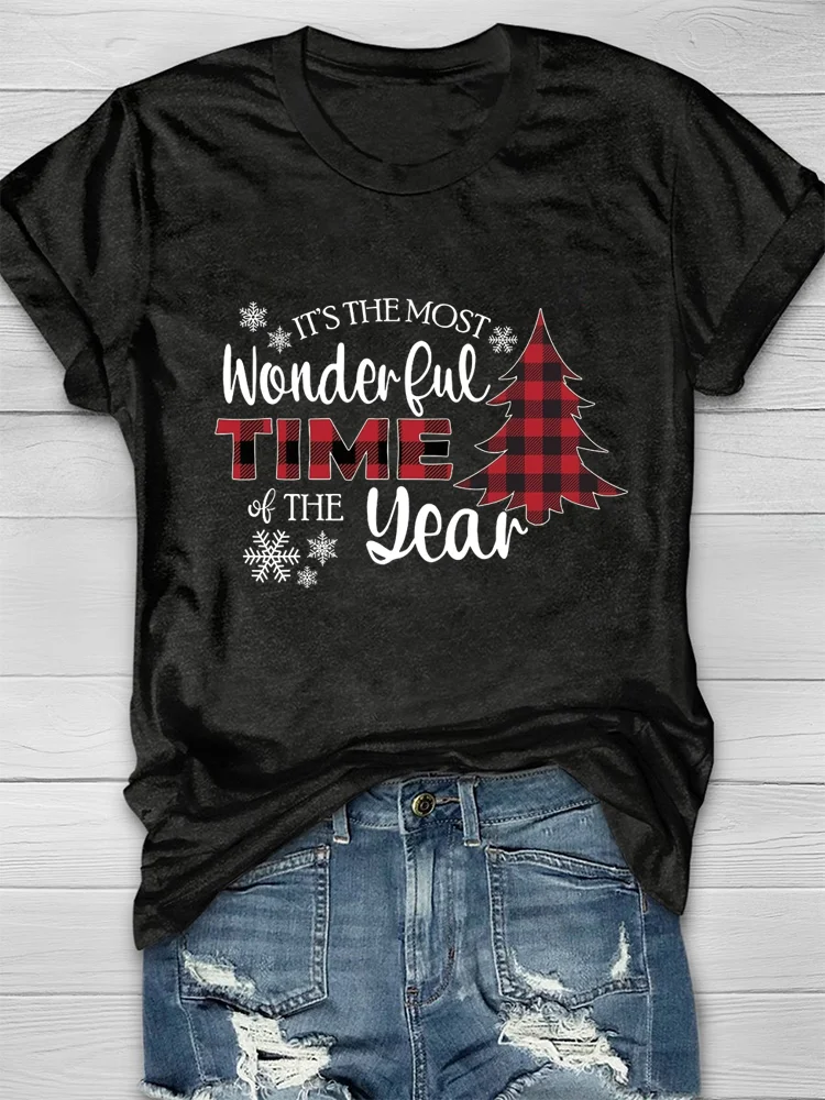 Eagerlys It's The Most Wonderful Time Of The Year T-Shirt Eagerlys