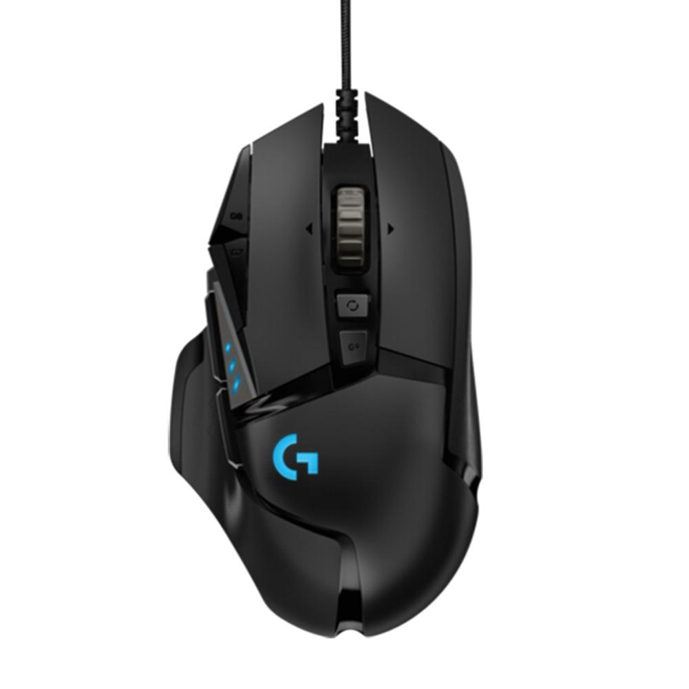 

Logitech G502 Hero Gaming Mouse Programmable 16000DPI RGB Backlight Mouse, 501 Original