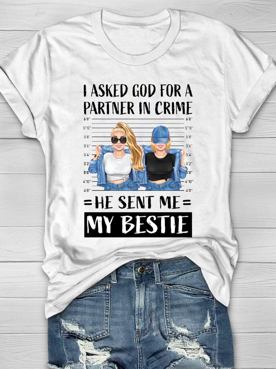 She's My Accomplice And I'm Her Alibi Short Sleeve T-Shirt