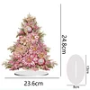 DIY Xmas Tree Diamond Painting Single-sided Acrylic Desktop Ornaments
