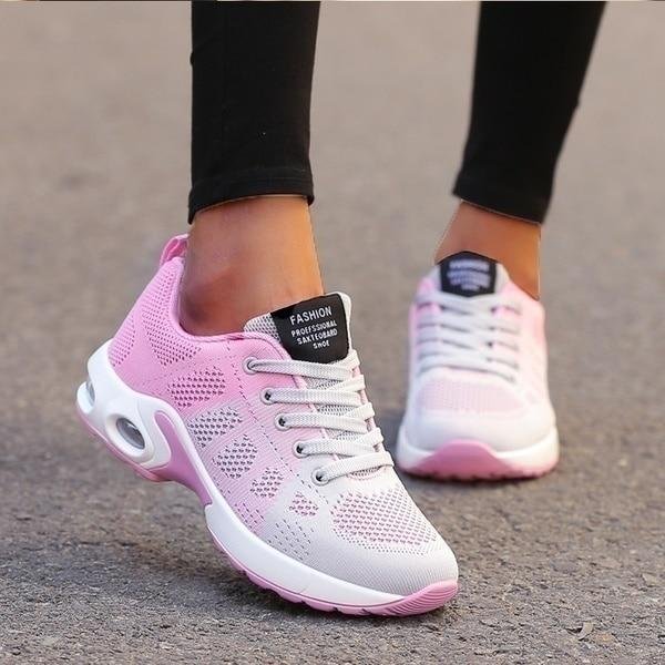 Women's Breathable Air Cushion Walking Sneakers