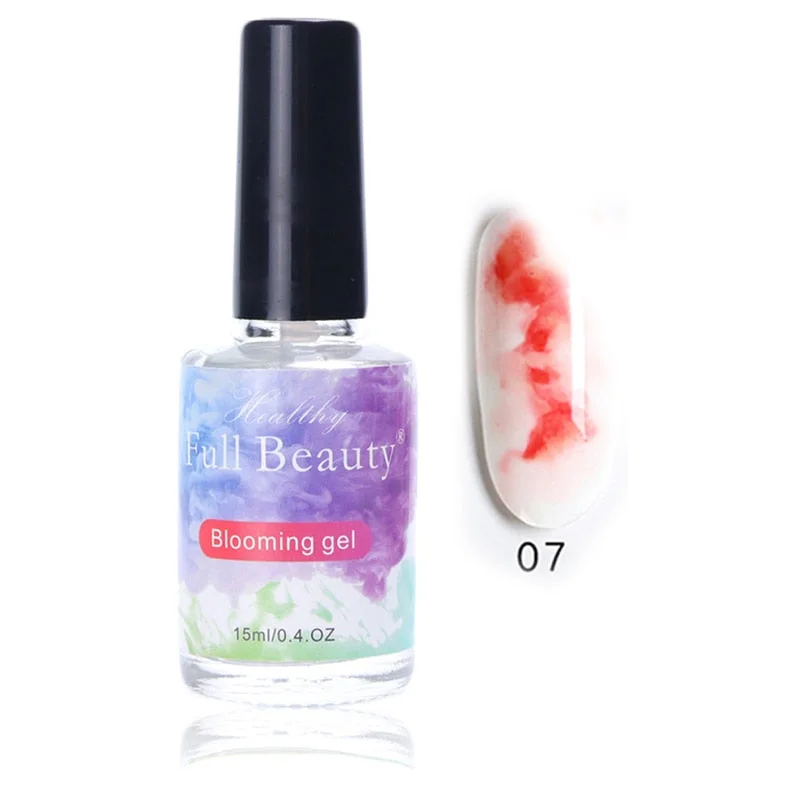 Marble Pattern Gradient Color Nail Polish Ink Smudges Lacquer Nail Art Nail Art Decoration Elegant Beautiful Nail Polish SANA889-Nail Inspo