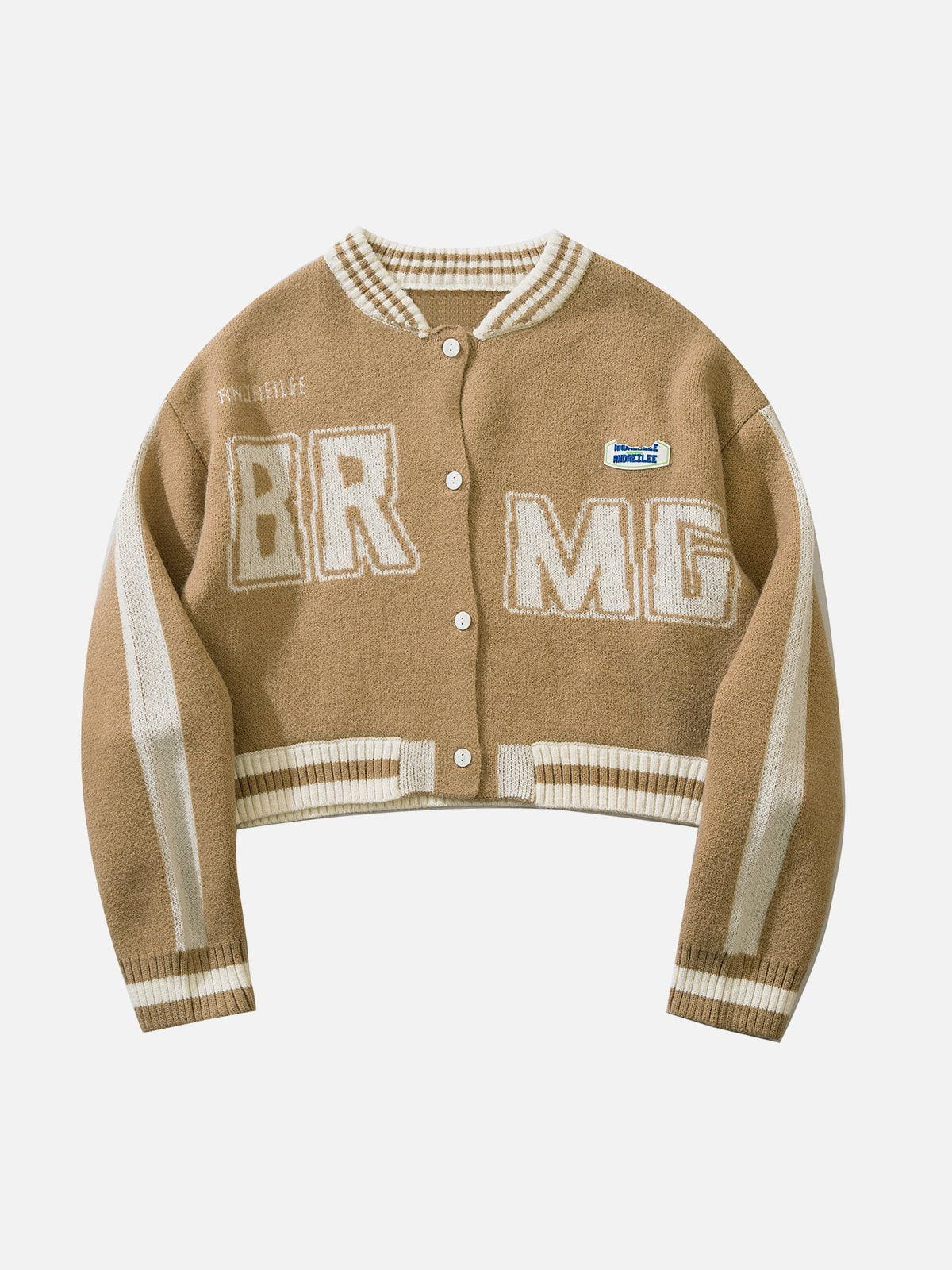 Aelfric Eden "BRMG" Print Knit Cardigan