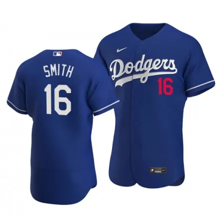 Men's Los Angeles Dodgers #16 Will Smith Blue Flex Base Stitched Jersey