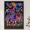 (Big Size) Disneyland Firework - 11CT Stamped Cross Stitch 50*70cm
