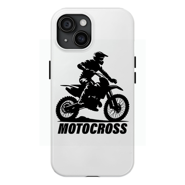  Motocross Graphic Phone Case for Adventure Enthusiasts