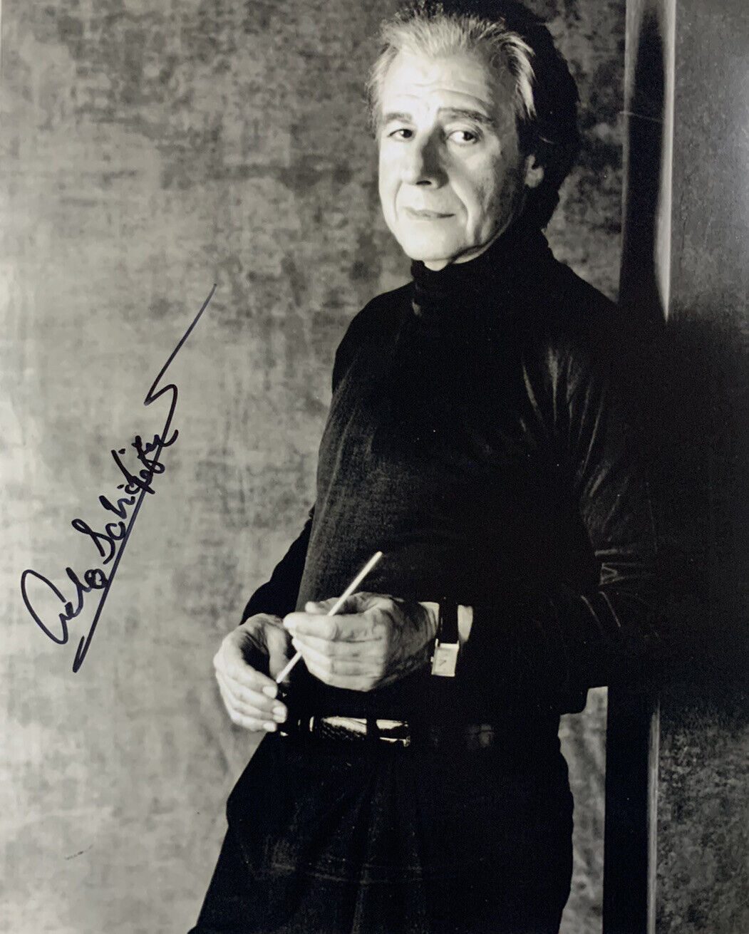 LALO SCHIFRIN SIGNED 8x10 Photo Poster painting COMPOSER MISSION POSSIBLE AUTOGRAPHED AUTHENTIC