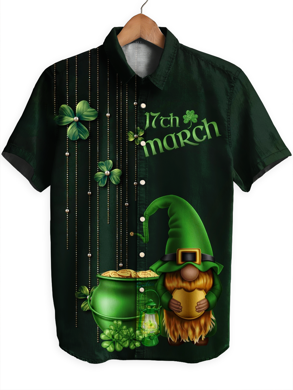 St. Patrick's Day Treasure Shirt PLUSCLOTHESMAN