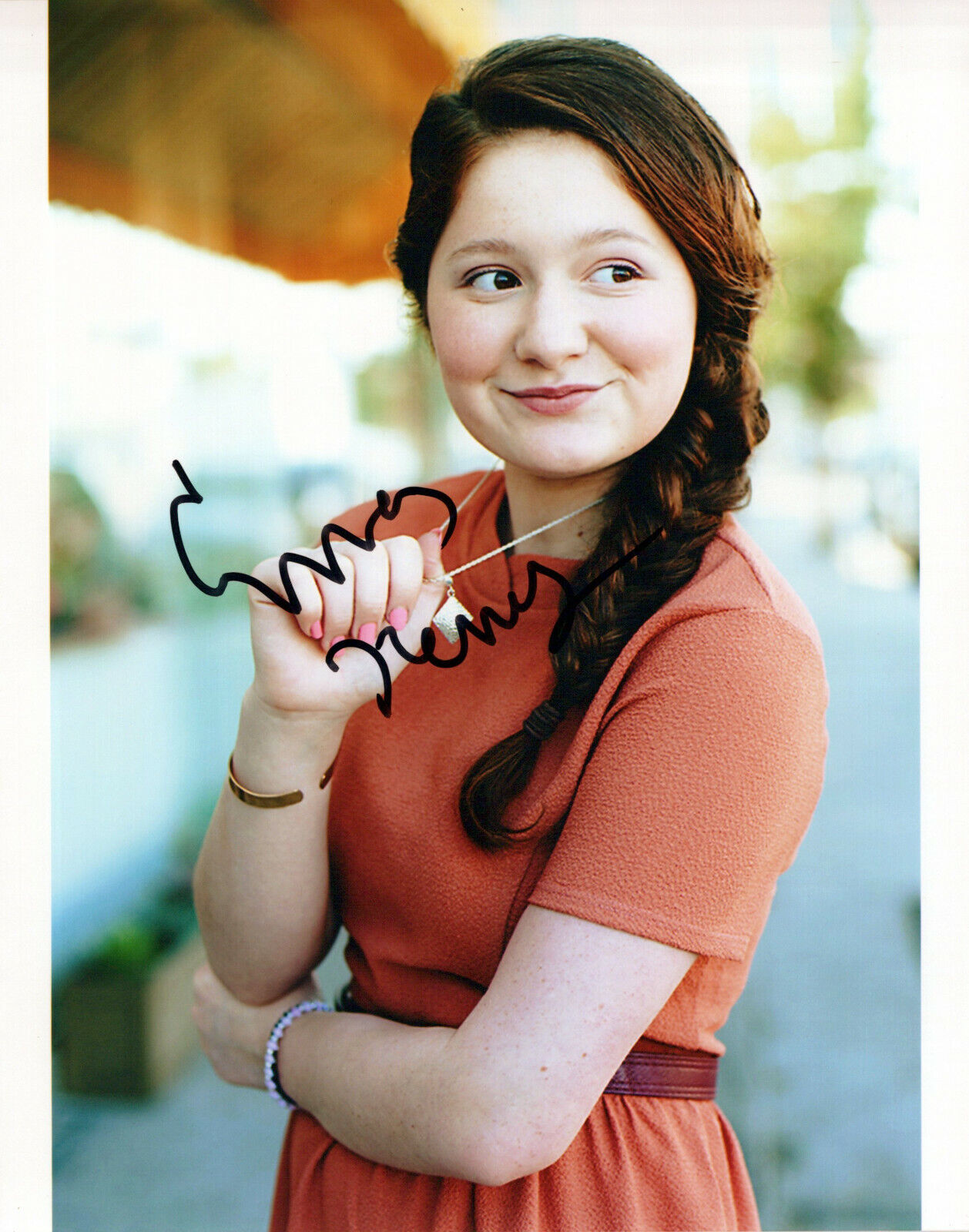 Emma Kenney glamour shot autographed Photo Poster painting signed 8x10 #2