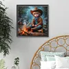 5D DIY Full Round Drill Diamond Painting  Kit Home Decor Art Craft 40x40cm (A)