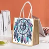 DIY Dreamcatcher Diamond Painting Shopping Bag Diamond Tote Handbag
