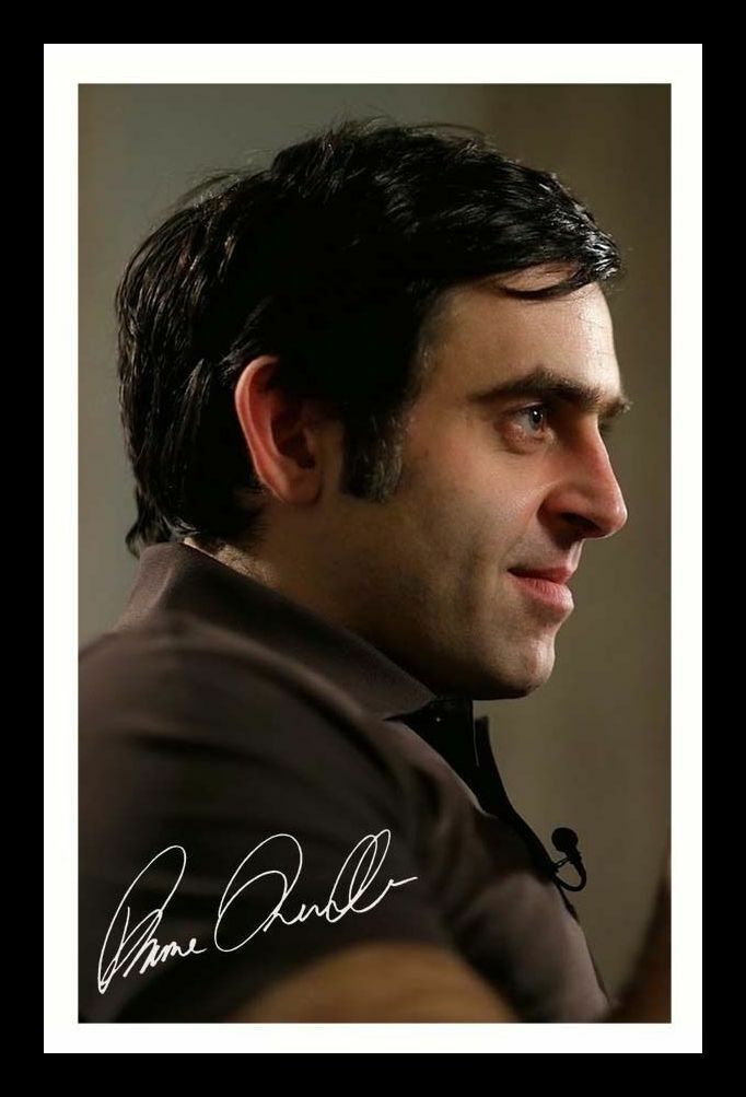 Ronnie O'Sullivan Autograph Signed & Framed Photo Poster painting 1