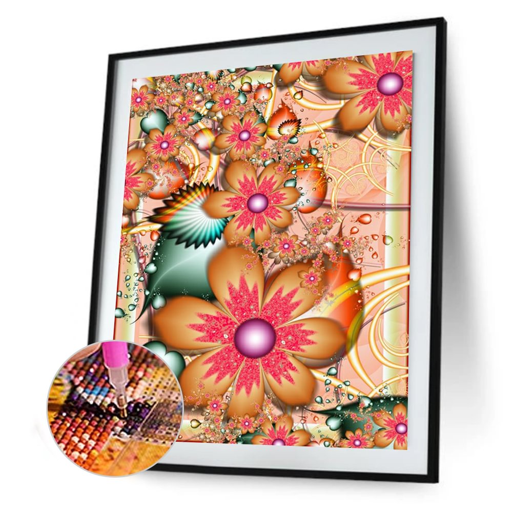 Diamond Painting-DIY Full Round Drill Abstract