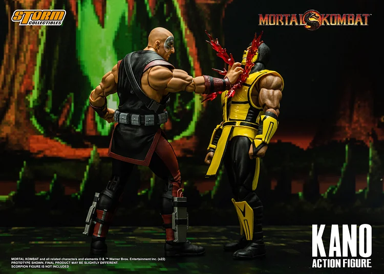  Storm Collectibles 1/12 Scale Mortal Kombat Kano