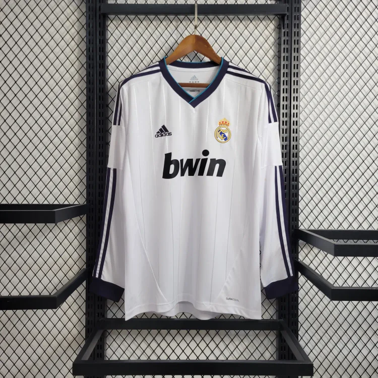 2012/13 Retro Long Sleeve Real Madrid Home