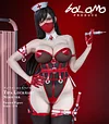 1/4 Scale Nurse Ver. Tifa Lockheart - (FF7) Final Fantasy VII Resin Statue - Bolomo Studio
