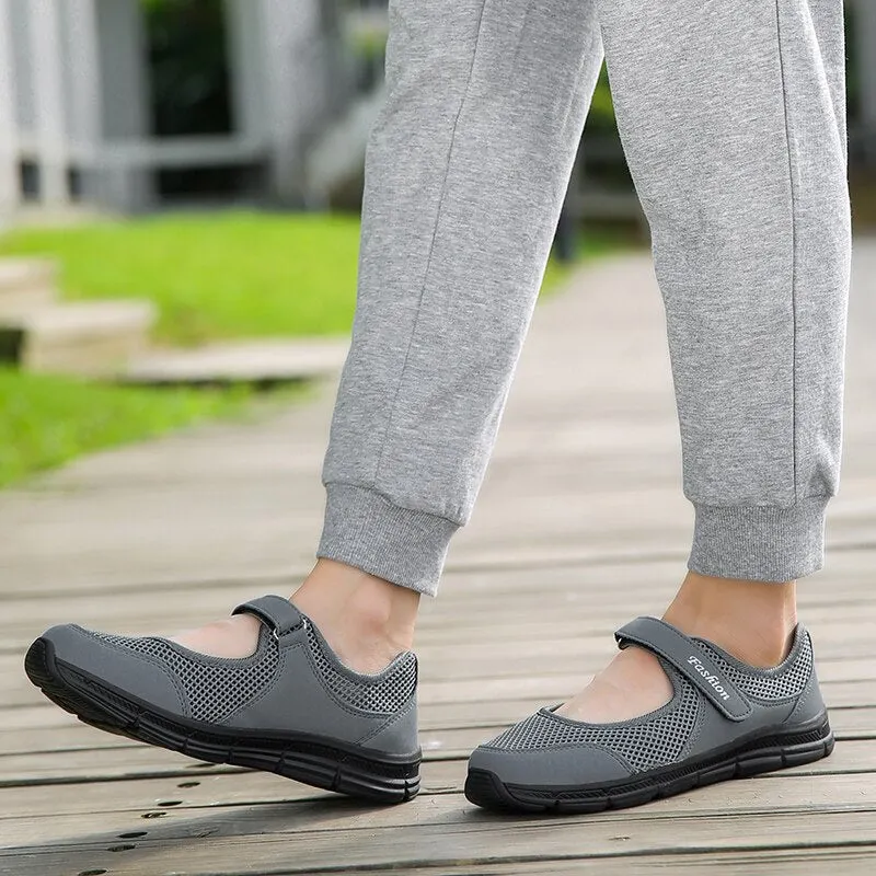 MWY Women Vulcanized Shoes High Quality Summer Breathable Sneakers Flats Walking Shoe Soft Loafers Plus Size 42 Zapatos De Mujer
