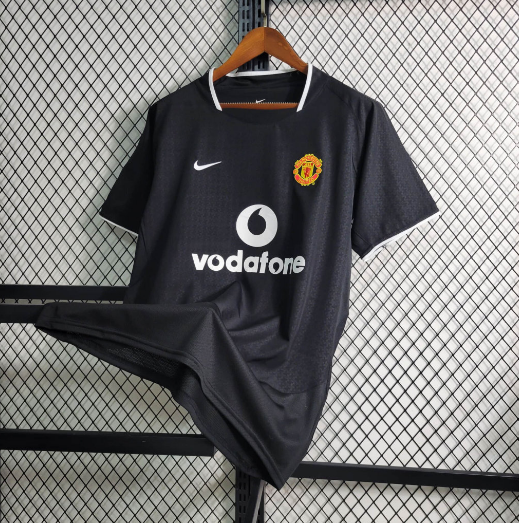 Retro 03/04 Manchester United Away Football T-Shirt Thai Quality