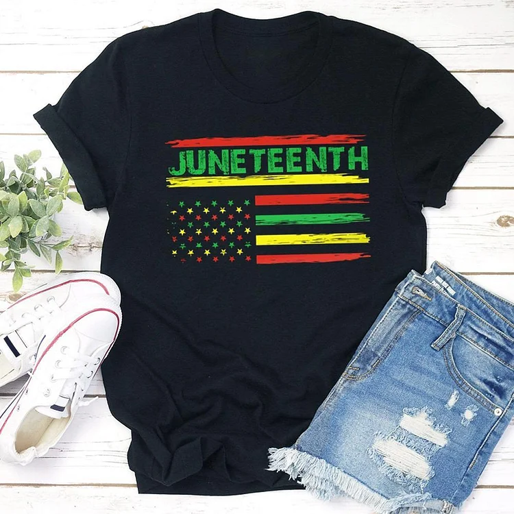 Juneteenth T-shirt Tee --Annaletters