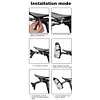 Bike Bottle Cage Saddle Mount Adapter Bicycle Seat Rack Adapter Bike Accessories