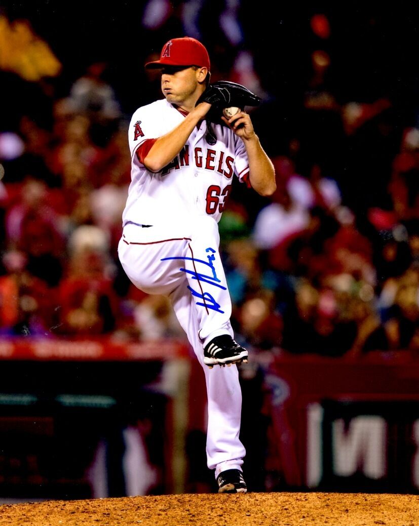 Autographed NICK MARONDE Los Angeles Angels 8x10 Photo Poster painting w/ COA