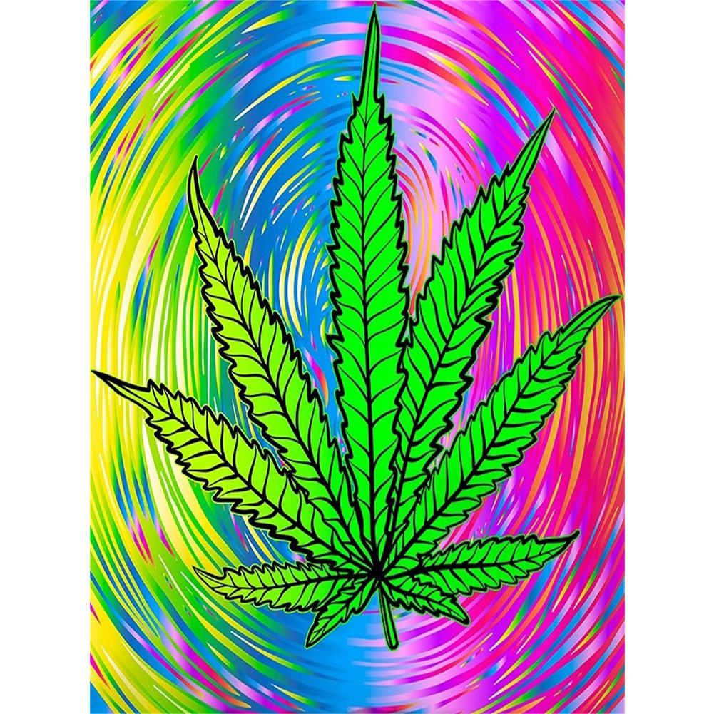 

Leaves - Round Drill Diamond Painting - 30*40CM, 501 Original