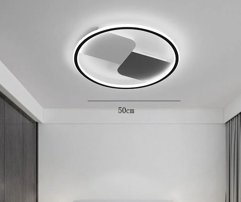 Ultra-thin Square Ceiling Lamp for Living Room Master Bedroom Lamp