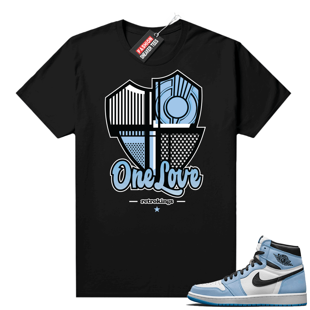 shirts to go with university blue 1s